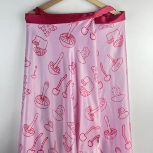Mushrooms Wrap Skirt