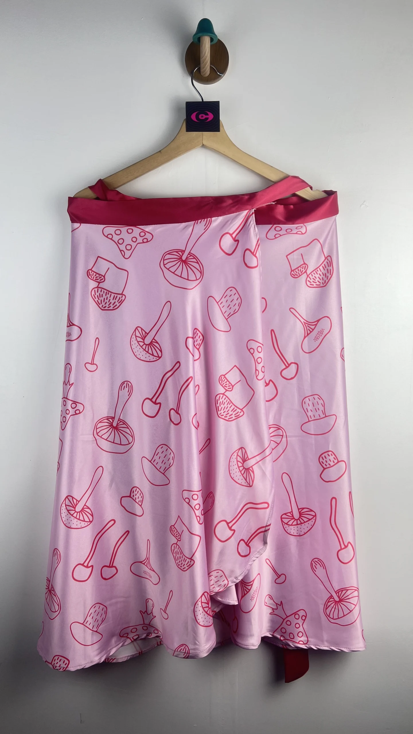 Mushrooms Wrap Skirt