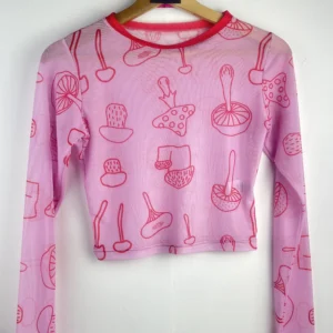 Mushrooms Top Mesh