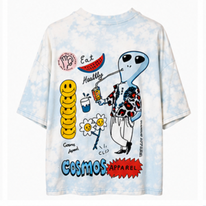 Cosmic Alien Tie Dye T-Shirt