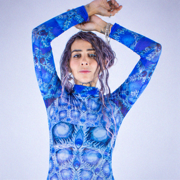 Arctic Vision Mesh Dress - Image 3